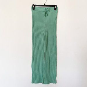 Nasty Gal Flared Knit Pants